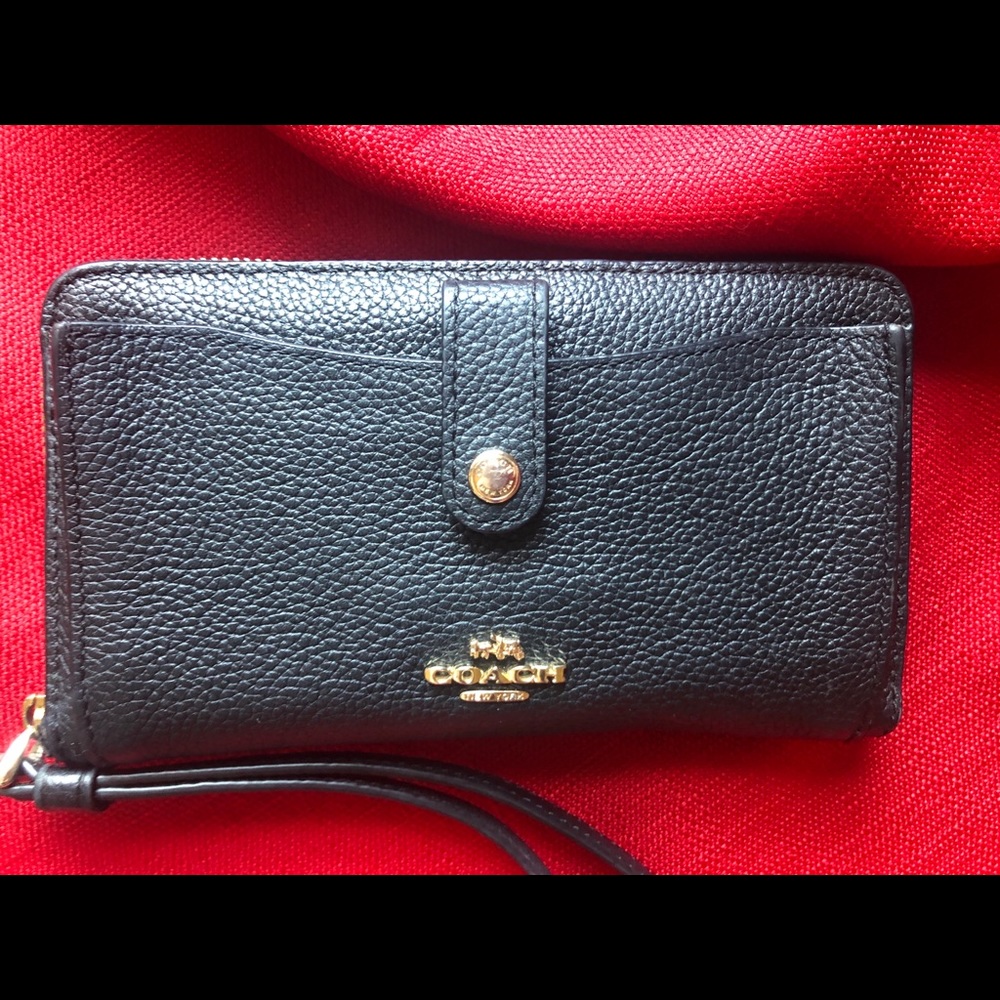Coach wallet black